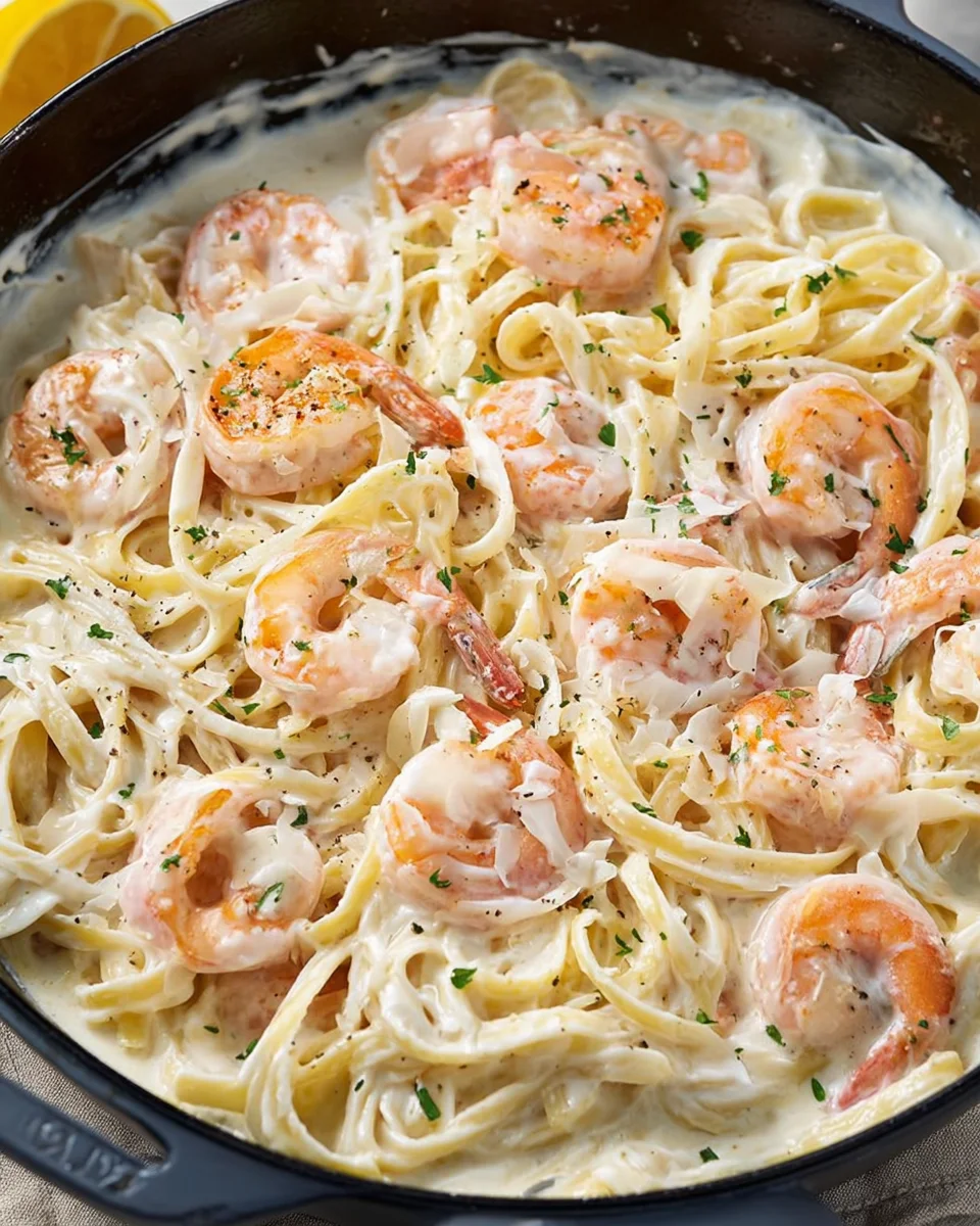 Shrimp Alfredo 33 Shrimp Alfredo