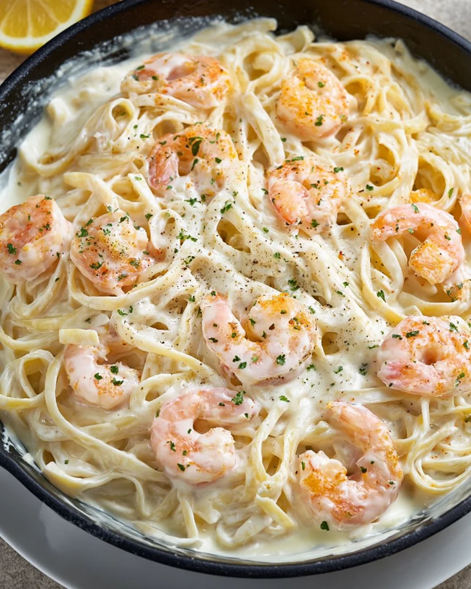 Shrimp Alfredo 31 Shrimp
